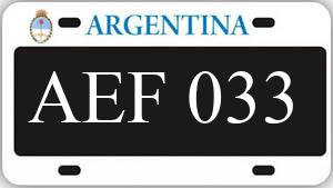 Patente AEF033
