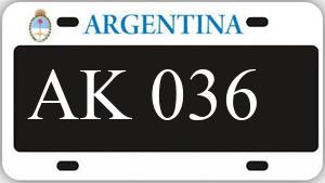 Patente AA036AK