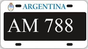 Patente AA788AM