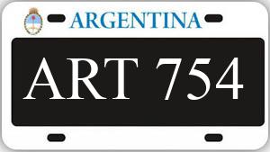Patente ART754