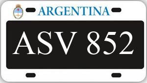 Patente ASV852