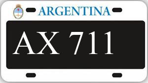 Patente AA711AX