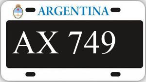 Patente AA749AX