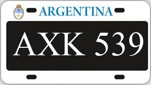 Patente AXK539