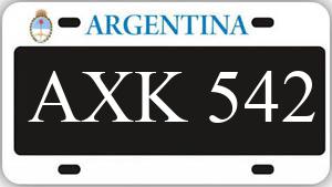 Patente AXK542