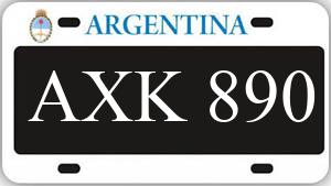 Patente AXK890
