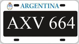 Patente AXV664