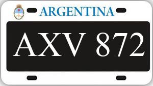 Patente AXV872