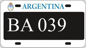 Patente AA039BA