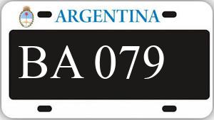 Patente AA079BA