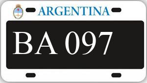 Patente AA097BA
