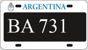 Patente AA731BA