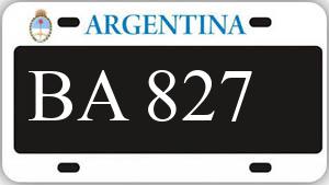 Patente AA827BA