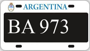 Patente AA973BA