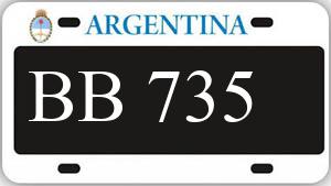 Patente AA735BB