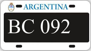 Patente AF092BC