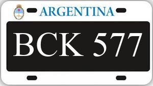 Patente BCK577