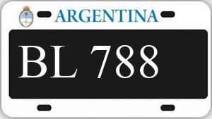 Patente AA788BL