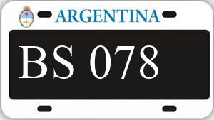 Patente AA078BS