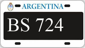 Patente AA724BS
