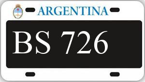 Patente AA726BS