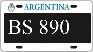 Patente AA890BS
