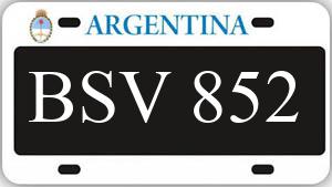 Patente BSV852