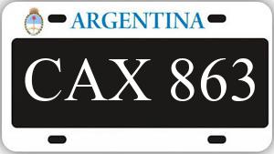 Patente CAX863
