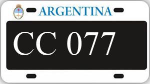 Patente AA077CC