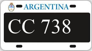 Patente AA738CC