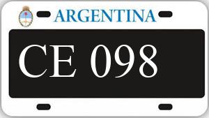 Patente AA098CE