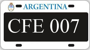 Patente CFE007