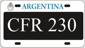 Patente CFR230