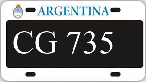 Patente AA735CG