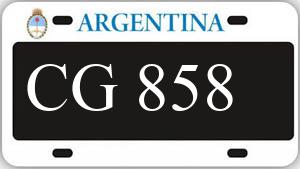 Patente AA858CG