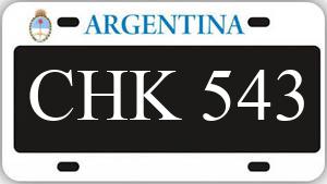 Patente CHK543