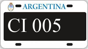 Patente AA005CI