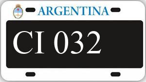 Patente AA032CI