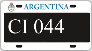 Patente AA044CI