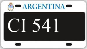 Patente AA541CI