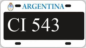 Patente AA543CI
