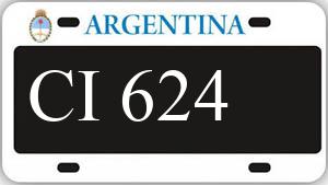 Patente AA624CI