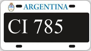 Patente AA785CI