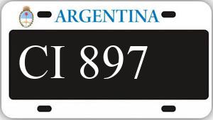 Patente AA897CI