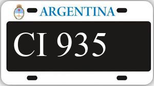 Patente AA935CI