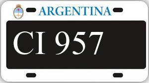 Patente AA957CI