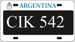 Patente CIK542