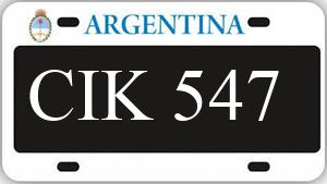 Patente CIK547