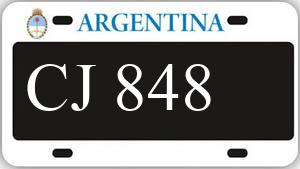 Patente AA848CJ