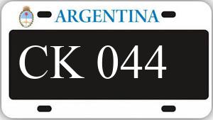 Patente AA044CK